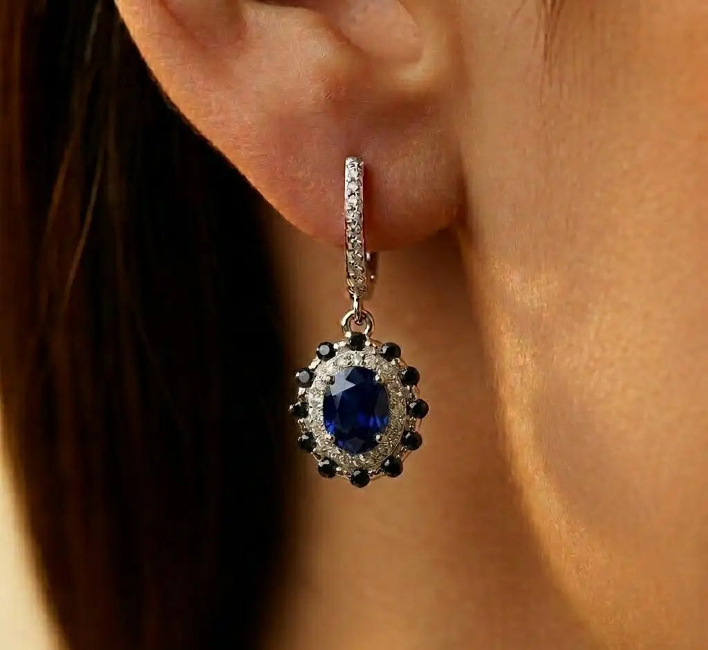 Blue Royal Azure Drop Earrings