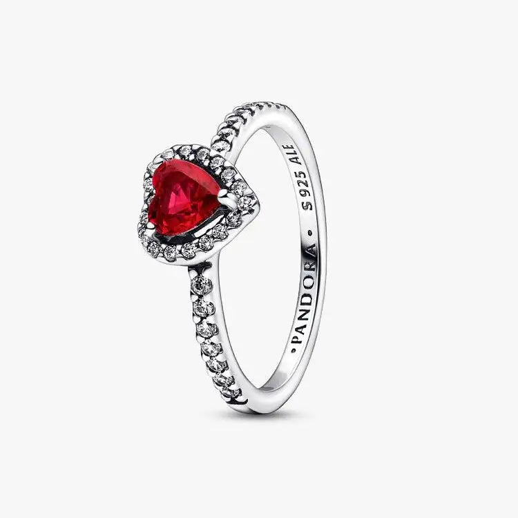 Red heart Ring (Pandora)