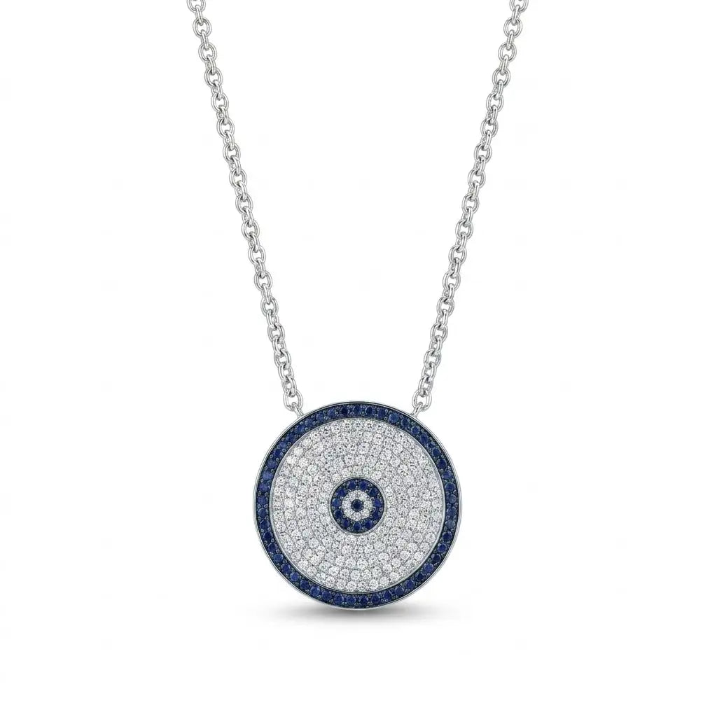 The Sapphire Halo Medallion