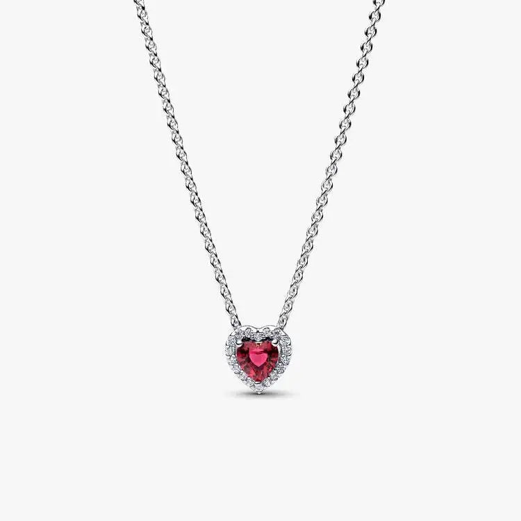 Red Heart Necklace ( Pandora )