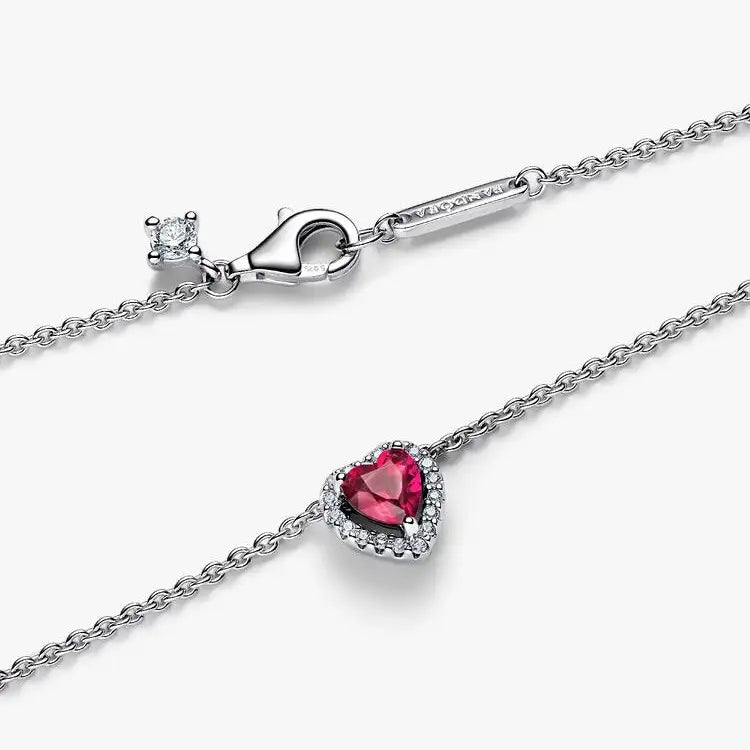 Red Heart Necklace ( Pandora )