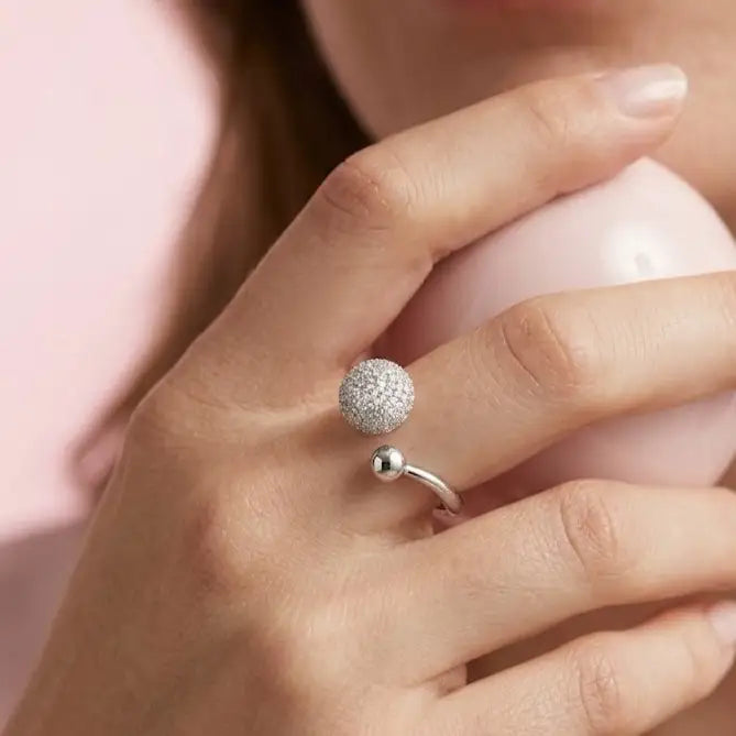The Luna Bypass Ring (Adjustable)