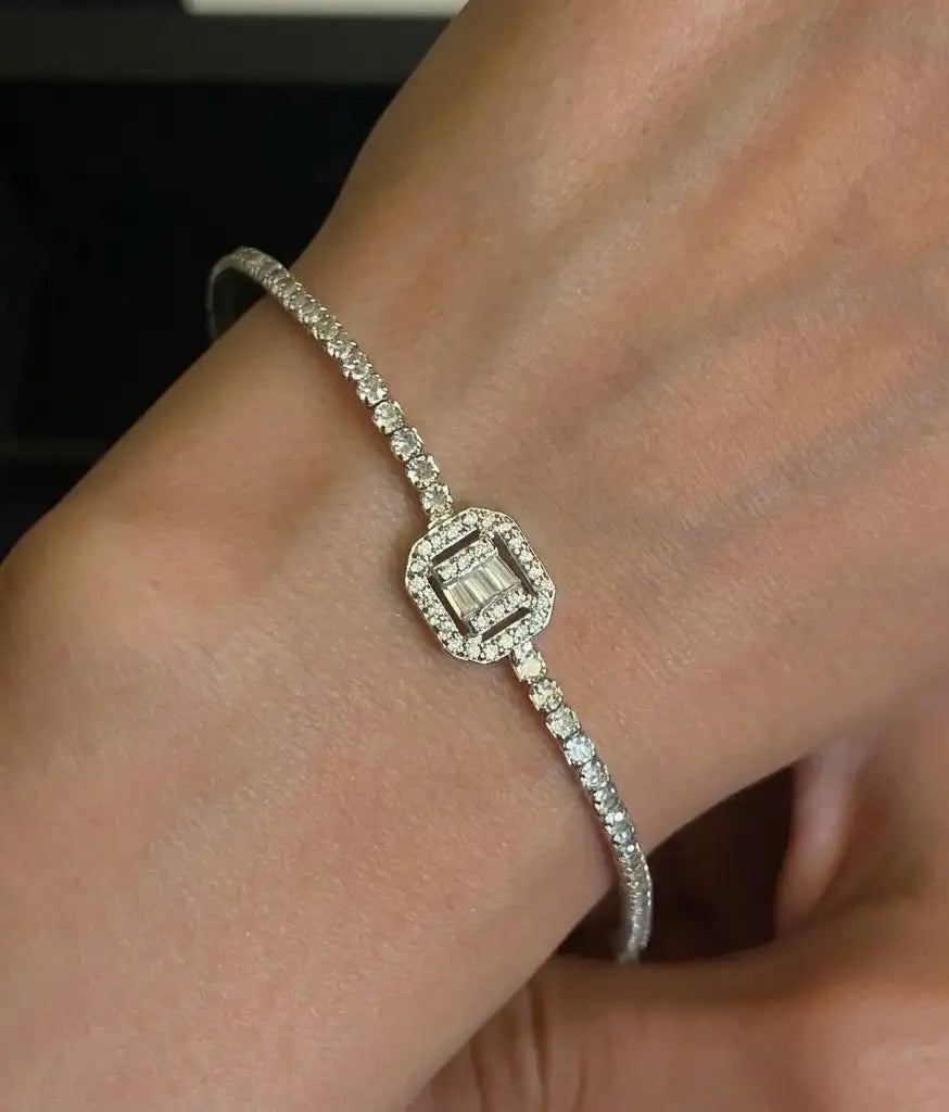 The Nexus Pavé tennis bracelet