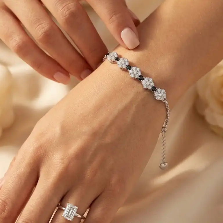 The Midnight Black Astral bracelet