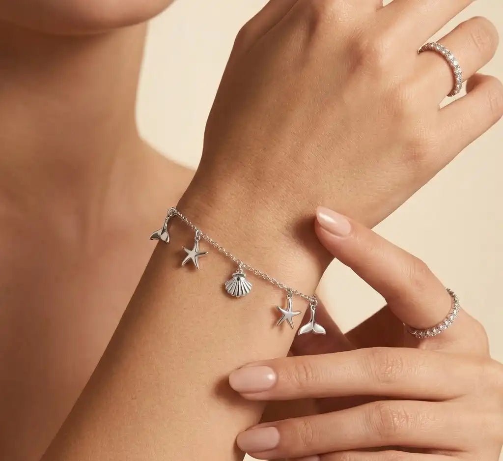 Sea Star & Shell bracelet