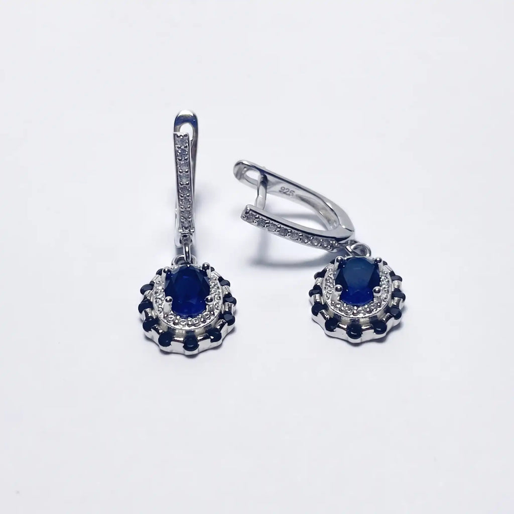 Blue Royal Azure Drop Earrings