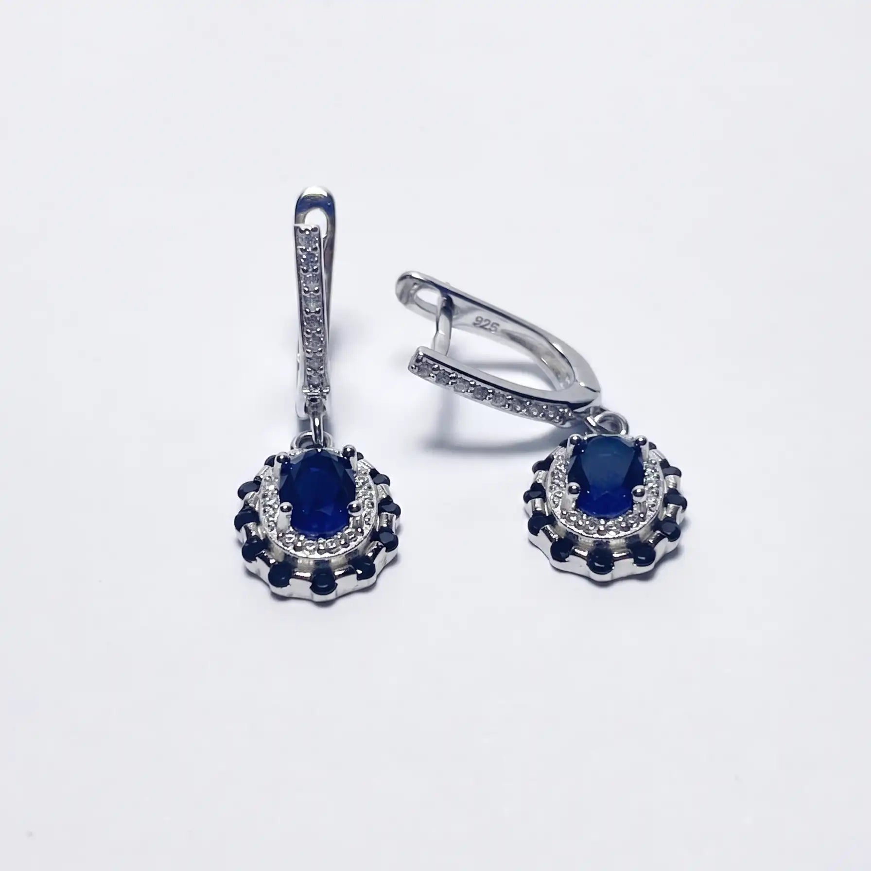 Blue Royal Azure Drop Earrings