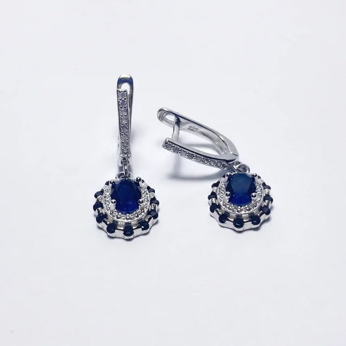 Blue Royal Azure Drop Earrings