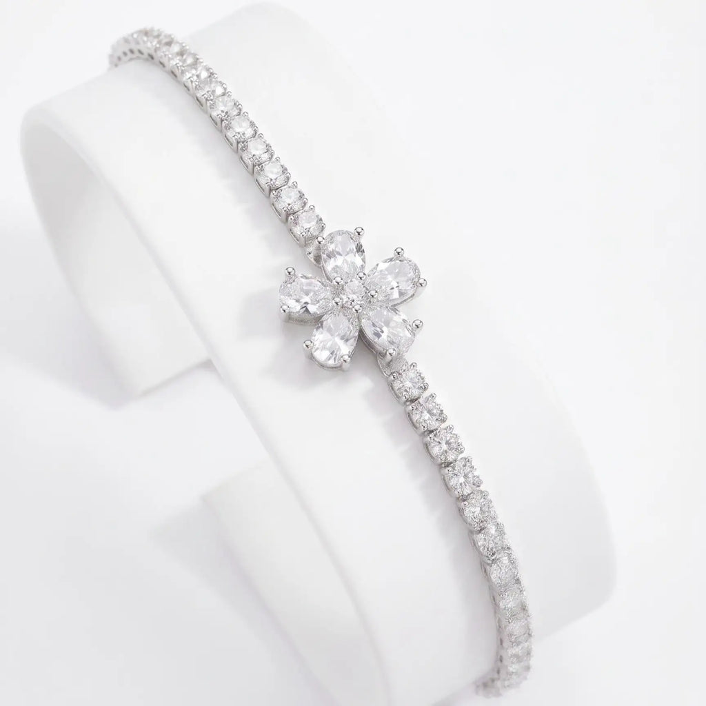 The Horizon Pavé Tennis bracelet