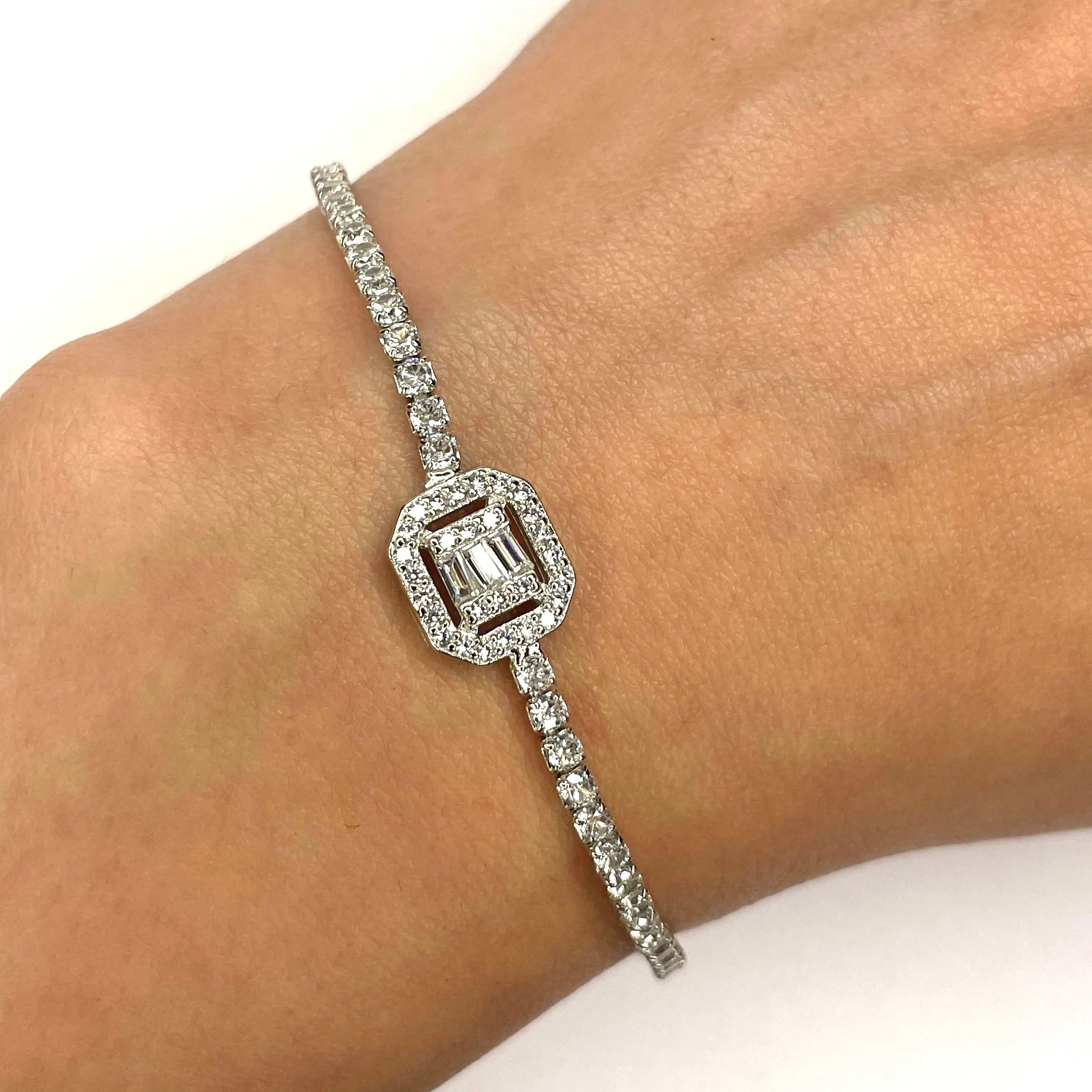 The Nexus Pavé tennis bracelet