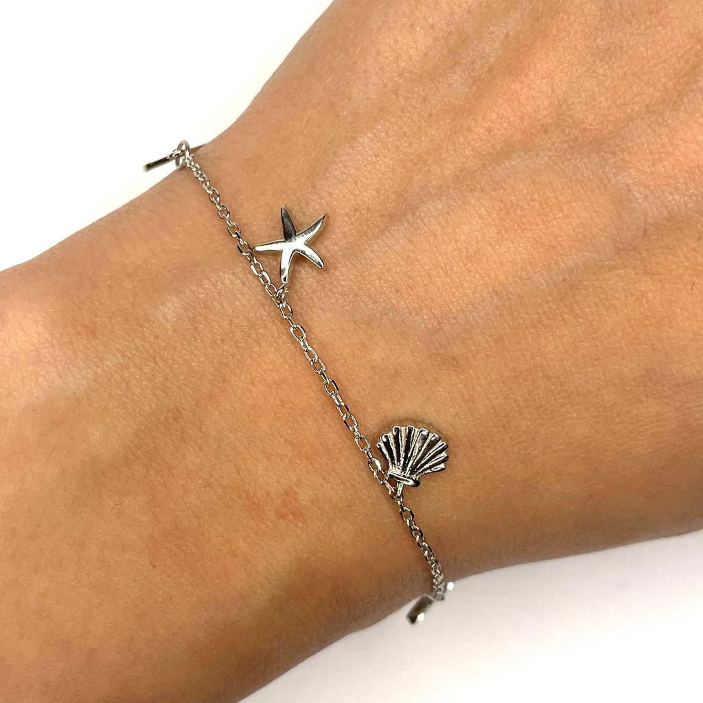 Sea Star & Shell bracelet