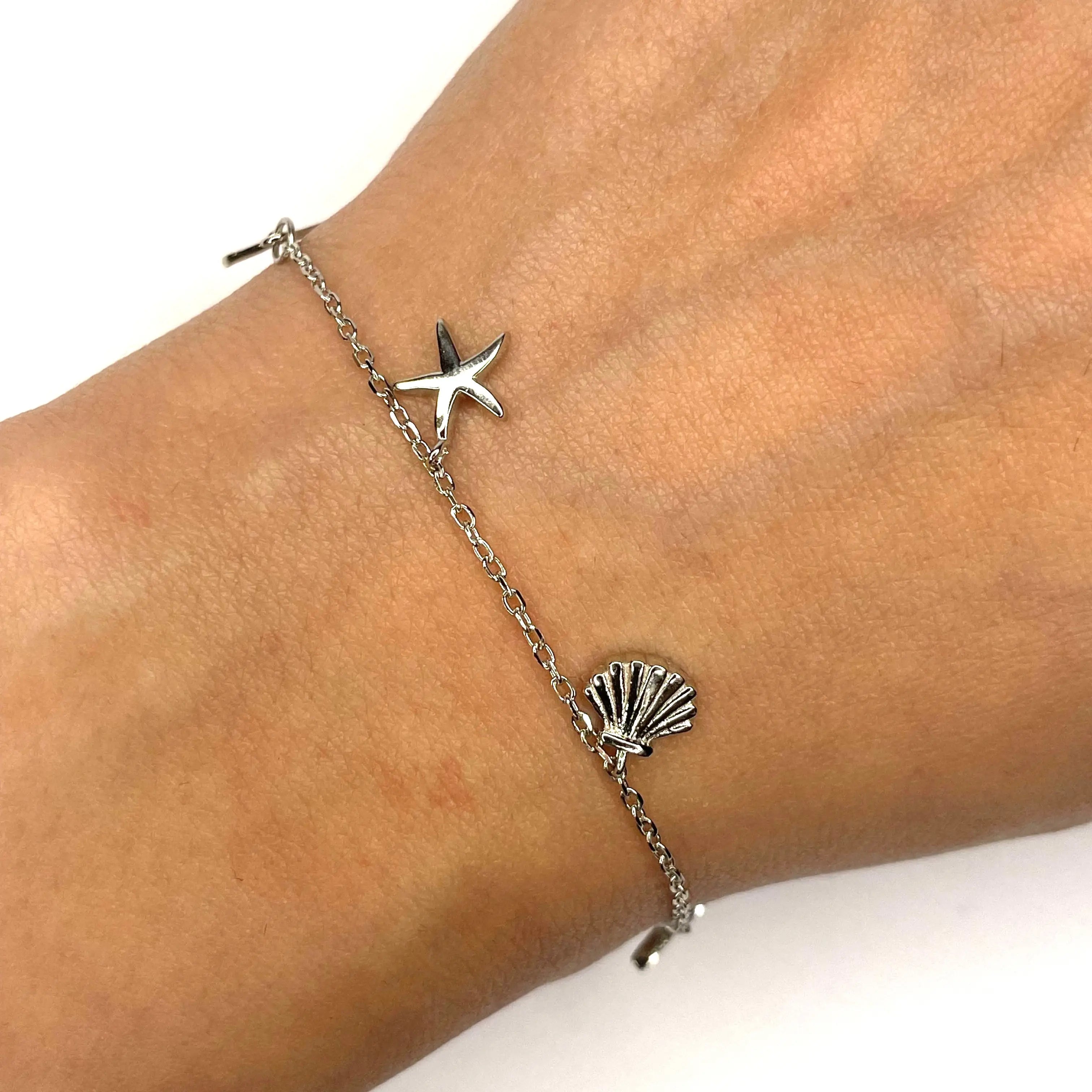 Sea Star & Shell bracelet