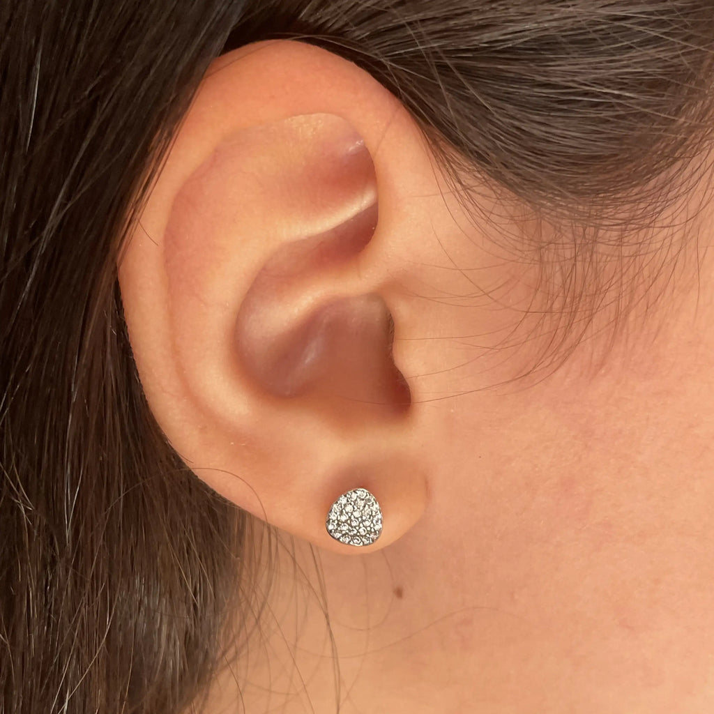 The Diamond-Dust Tear Studs