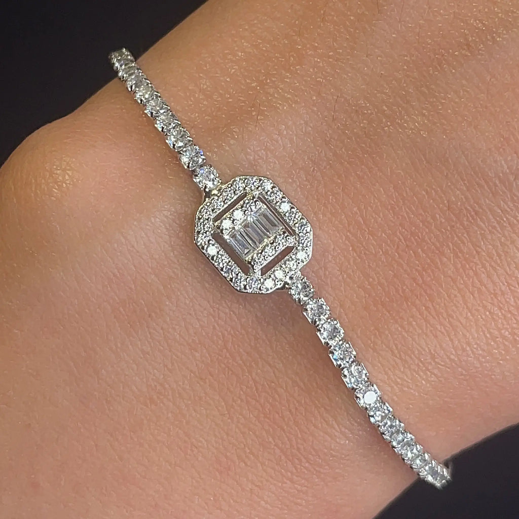 The Nexus Pavé tennis bracelet