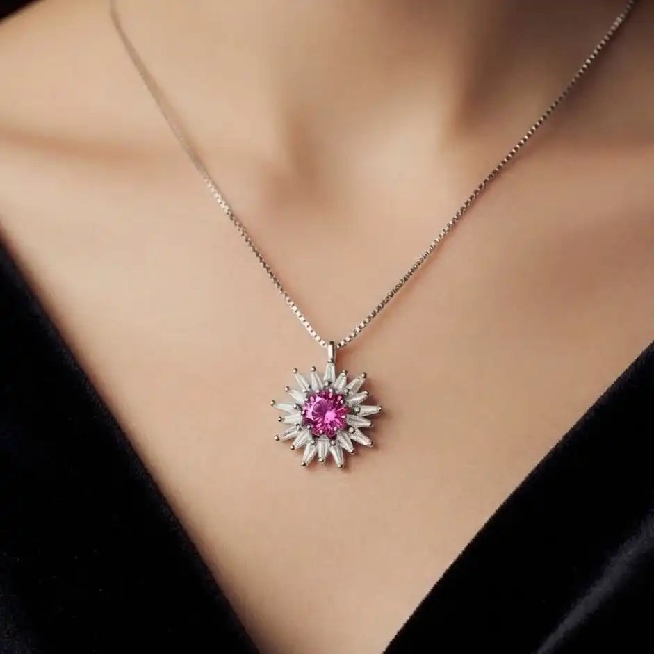 The Empress Baguette Starburst Pink