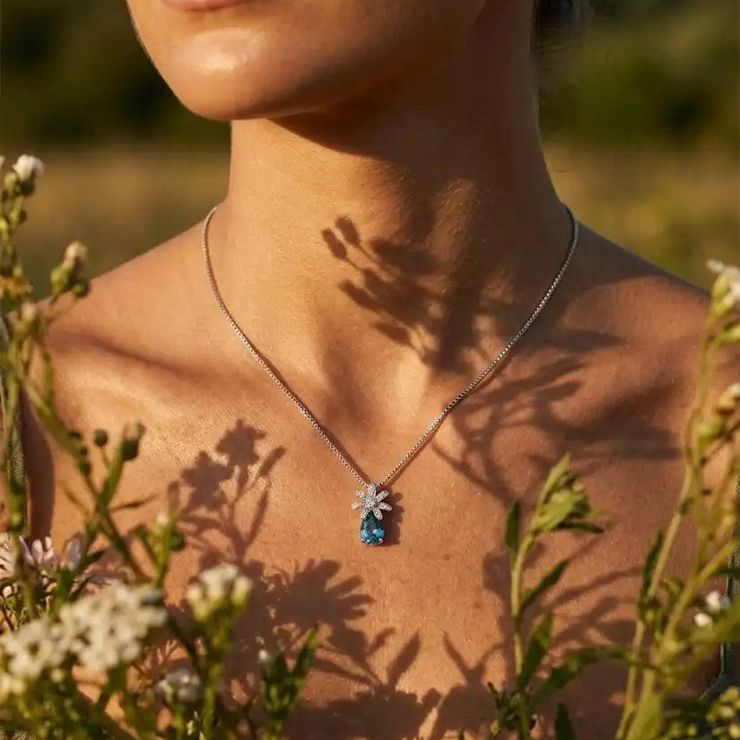 The Azure Blossom Drop