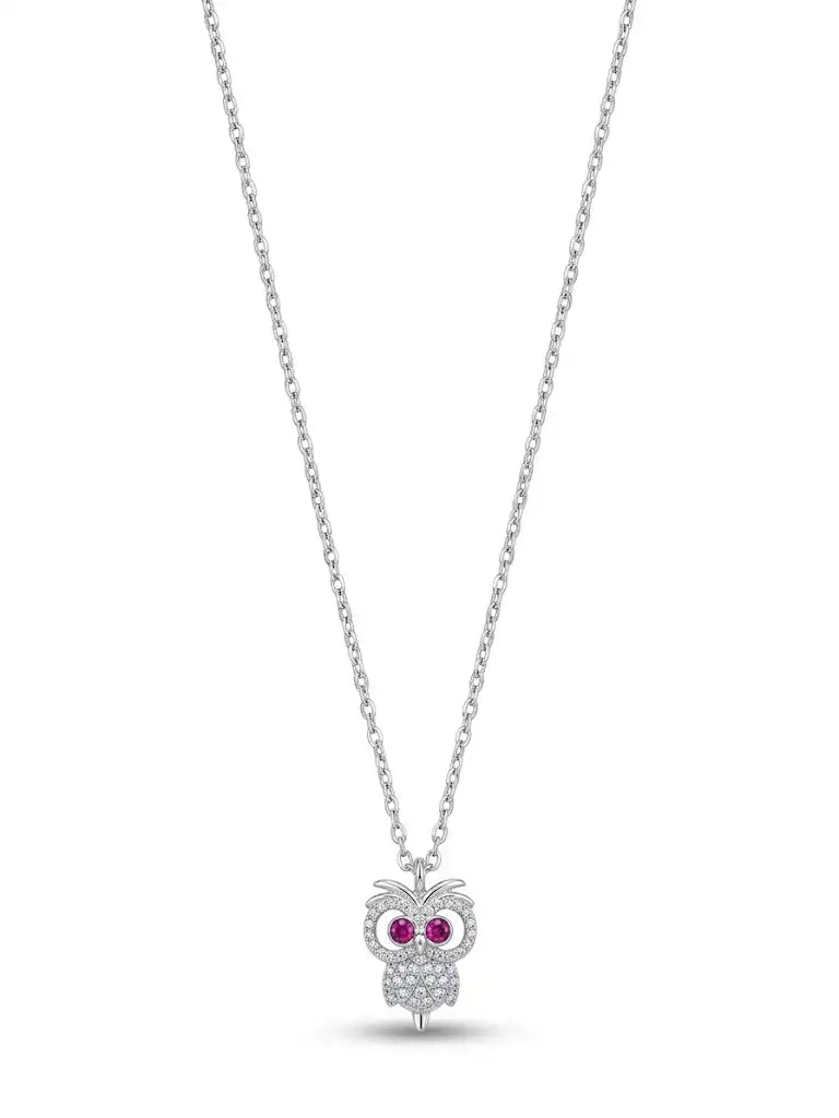 The Crimson-Eyed Solitaire Owl