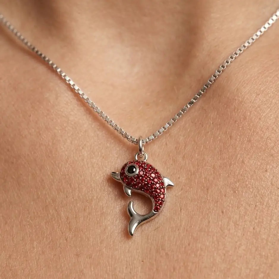 Joyful Dolphin Pendant