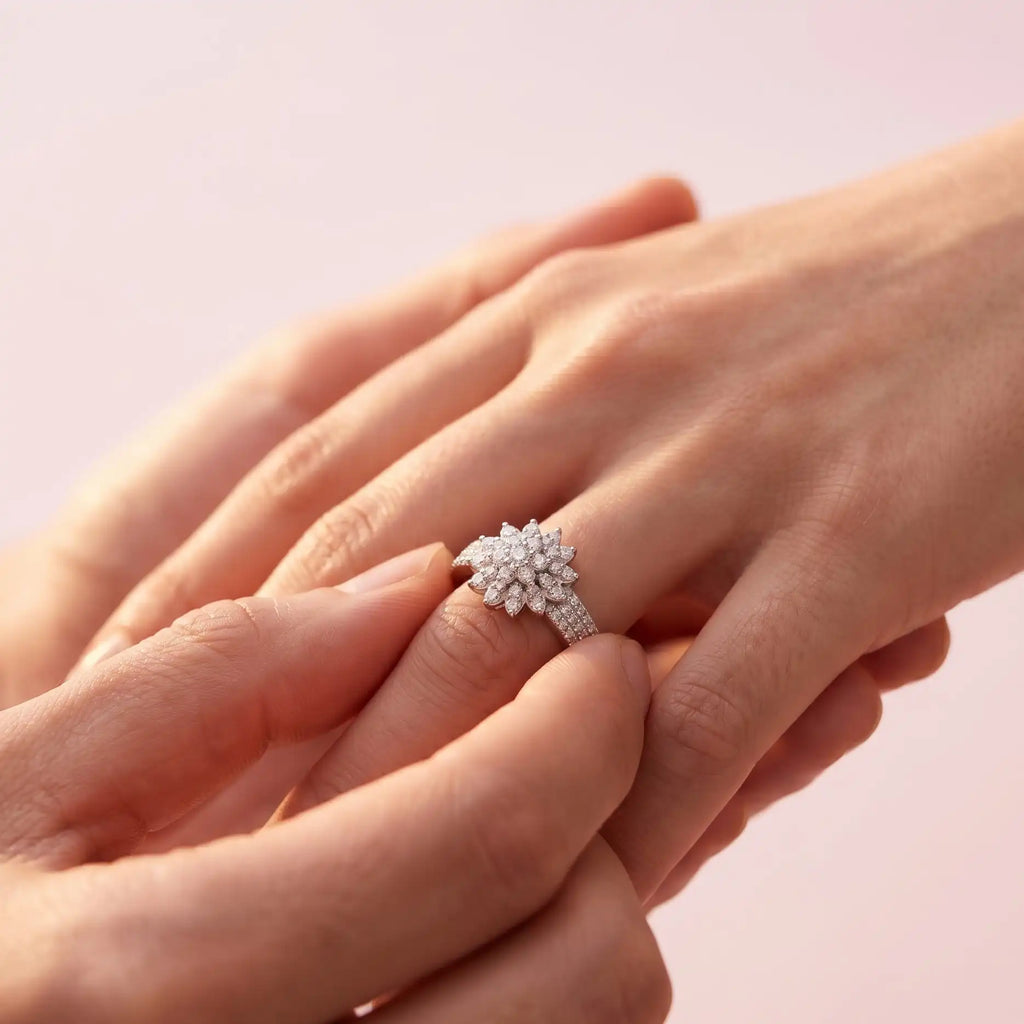 The Solstice Bloom Ring