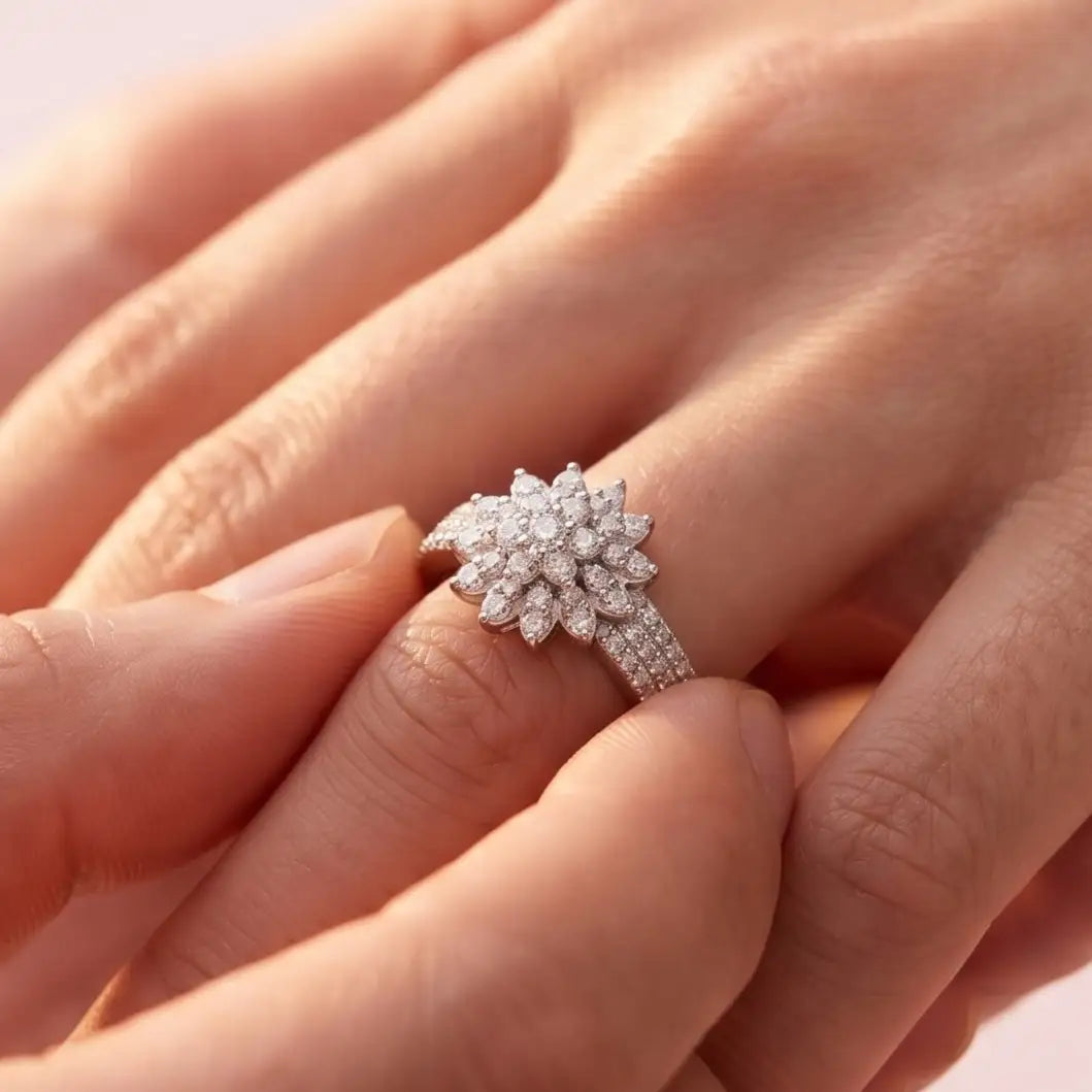 The Solstice Bloom Ring