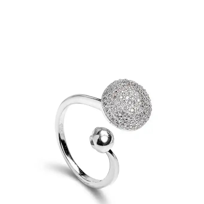 The Luna Bypass Ring (Adjustable)