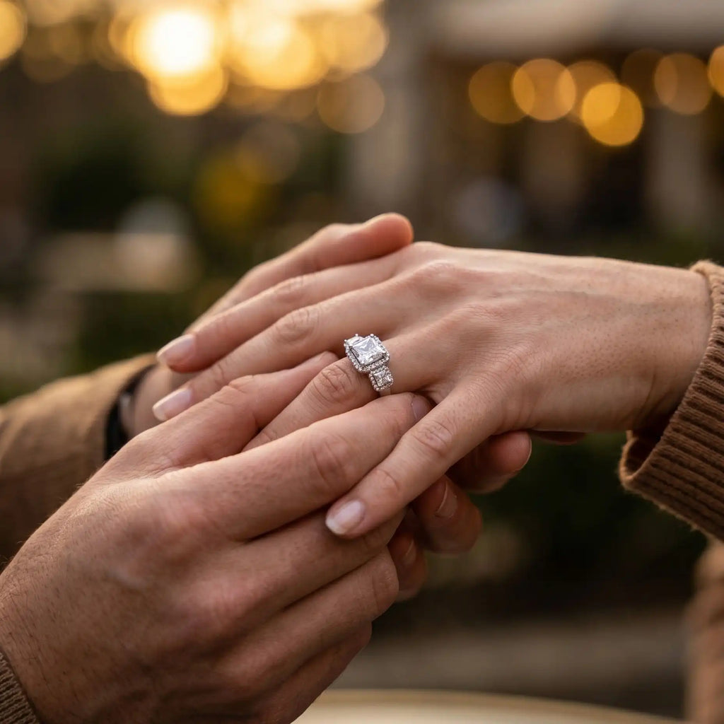 The Royale Princess Cluster Ring