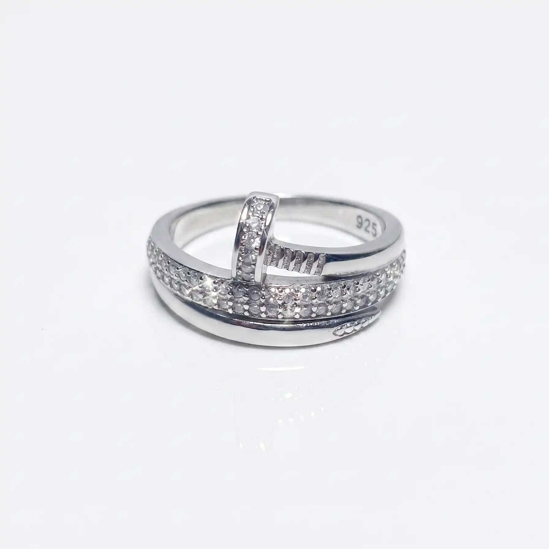 The Quadra Luxe Eternity Ring