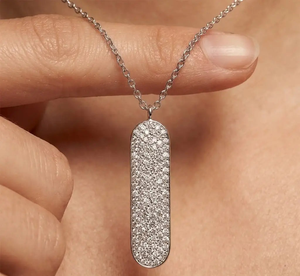 The Ivy Pavé Vine Necklace