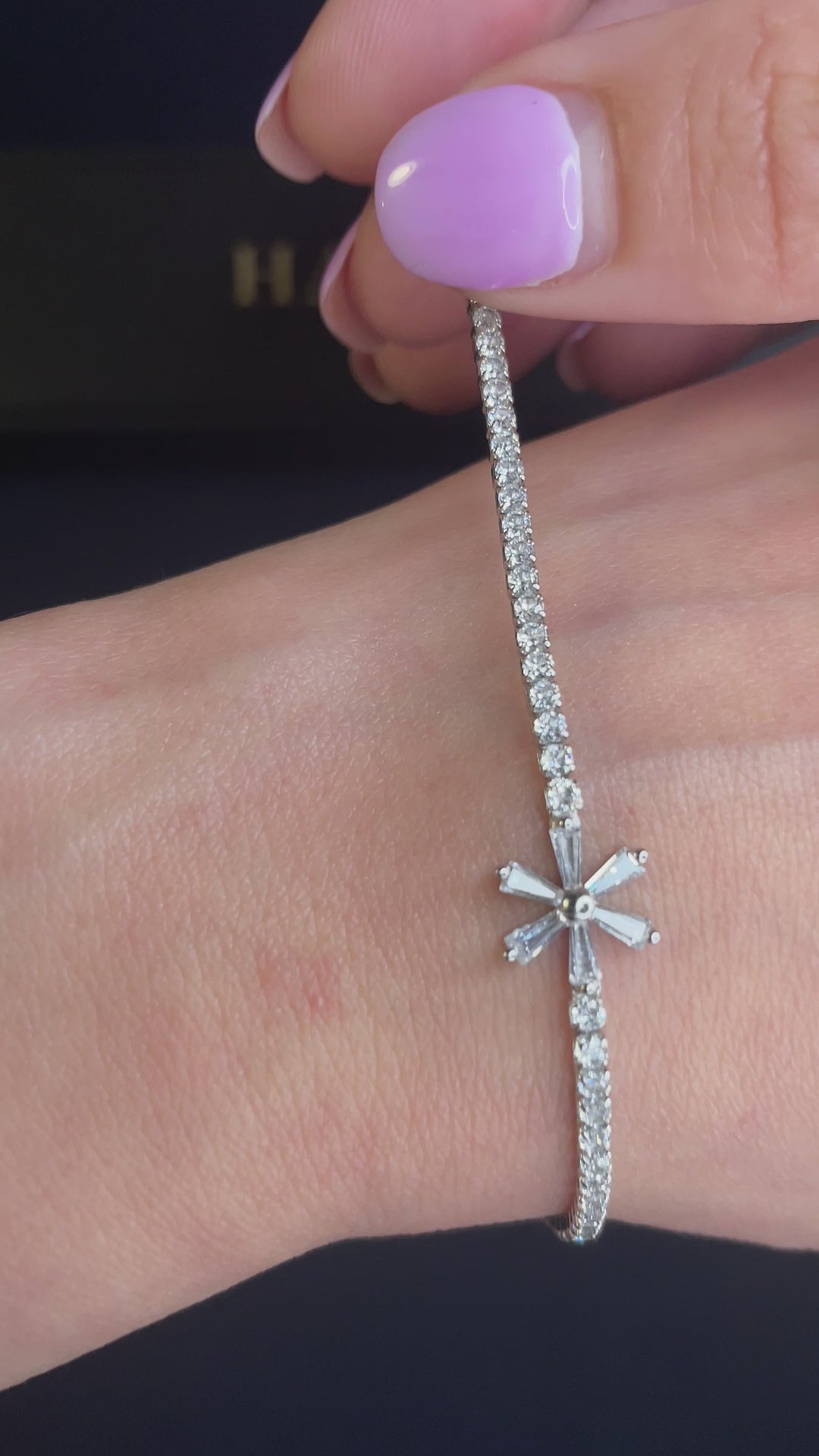 The Infinite Aura Tennis bracelet